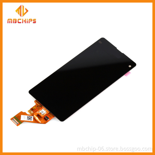 Factory price & high quality lcd for sony xperia z1 mini/ for sony z1 mini lcd screen New